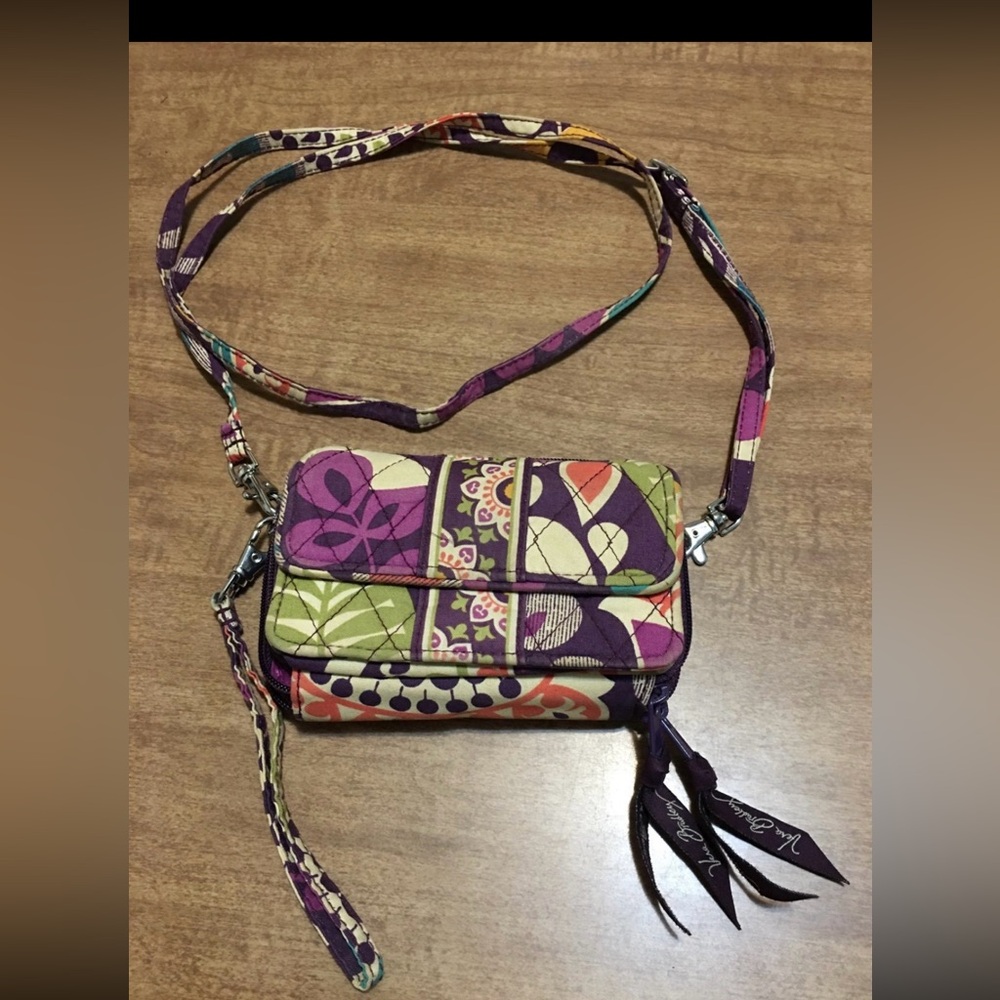 Vera Bradley3 in 1 crossbody bag in purple